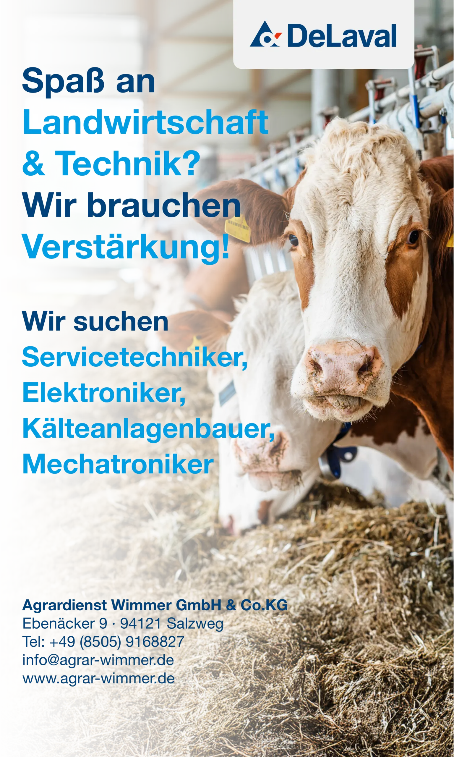 Mitarbeiter/in für Elektrotechnik, Karriere bei Agrardienst Wimmer