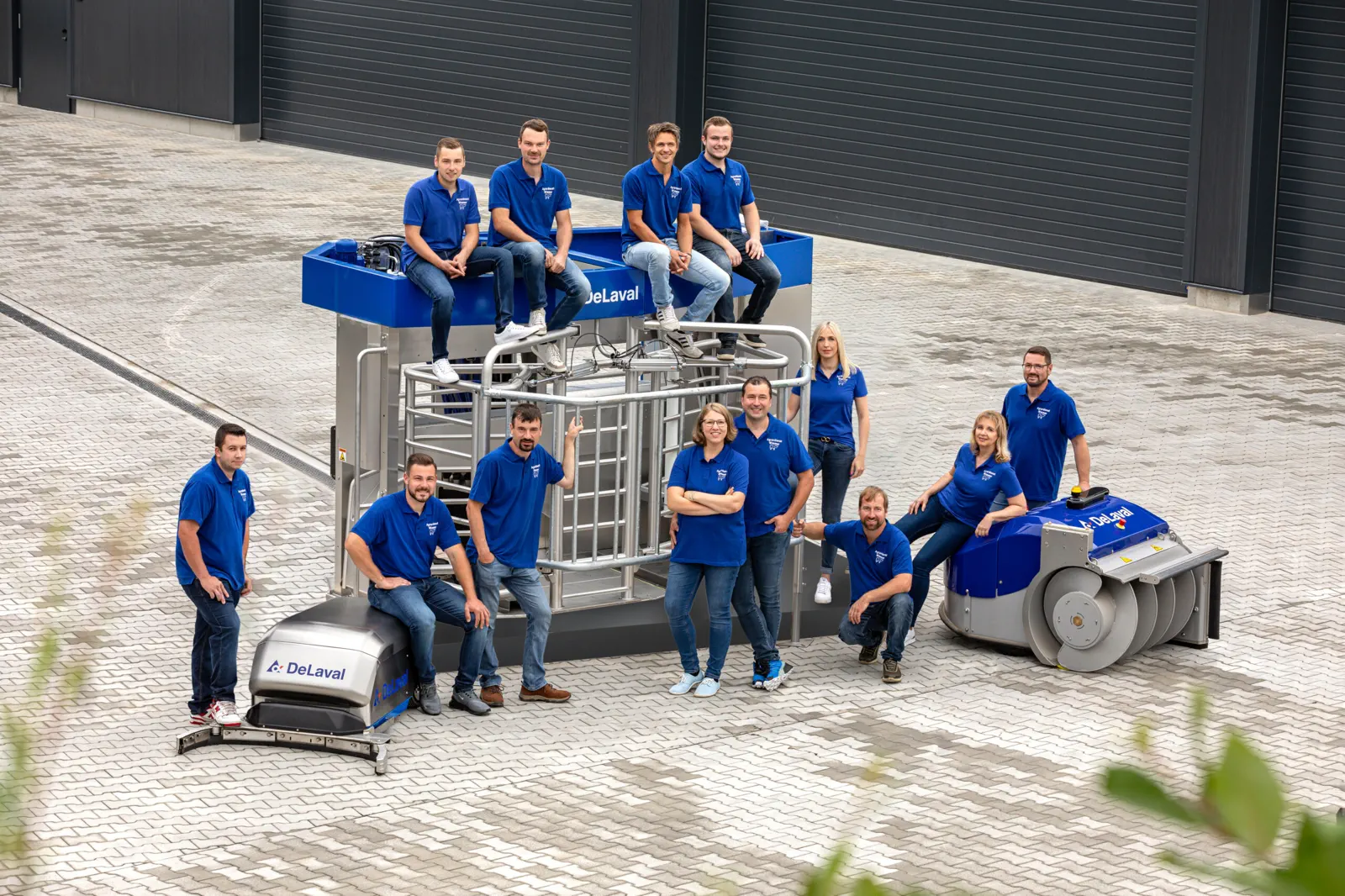 Mitarbeiterfoto von Agrardienst Wimmer - die gesamte Belegschaft