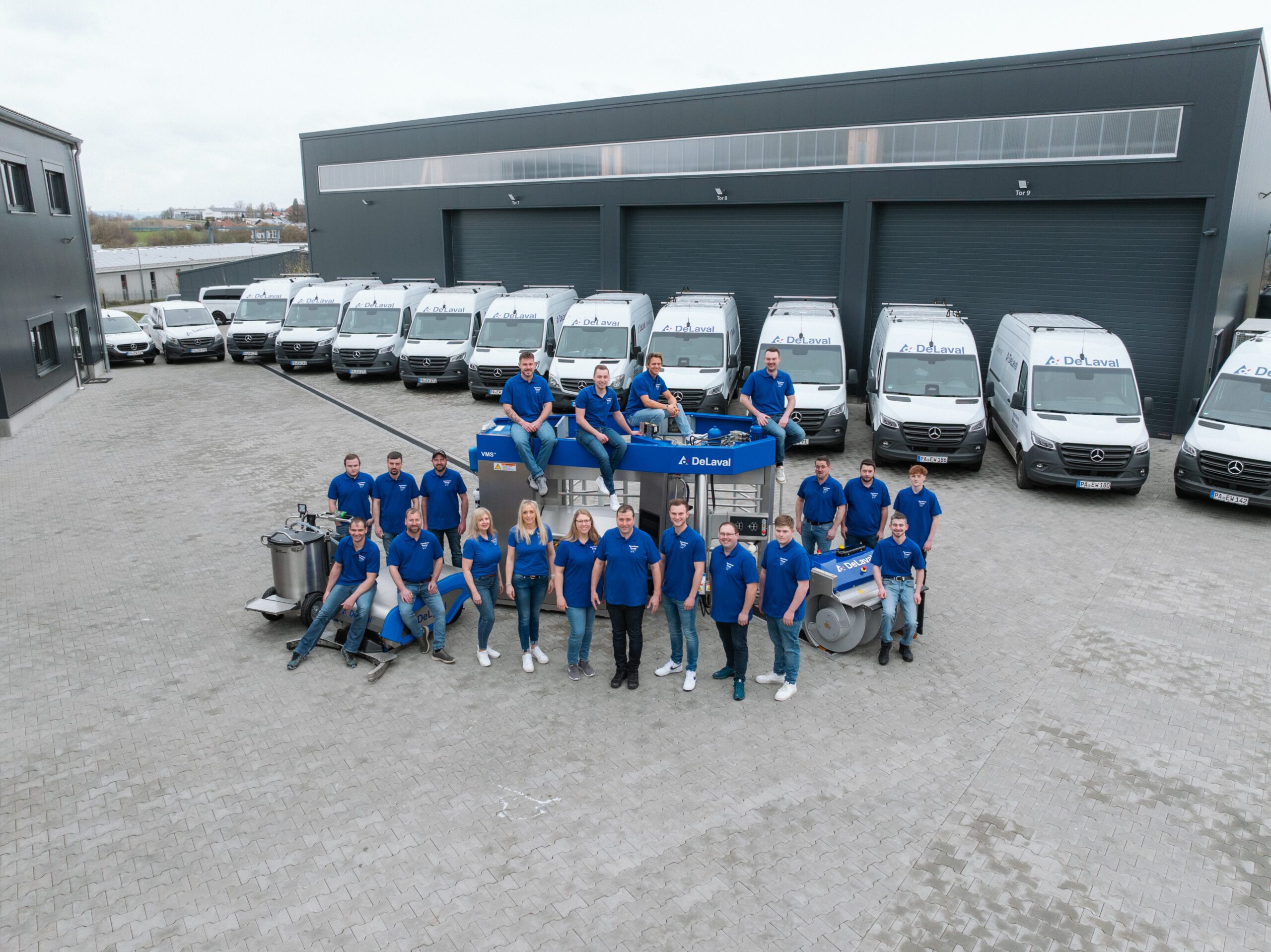 Mitarbeiterfoto von Agrardienst Wimmer - die gesamte Belegschaft